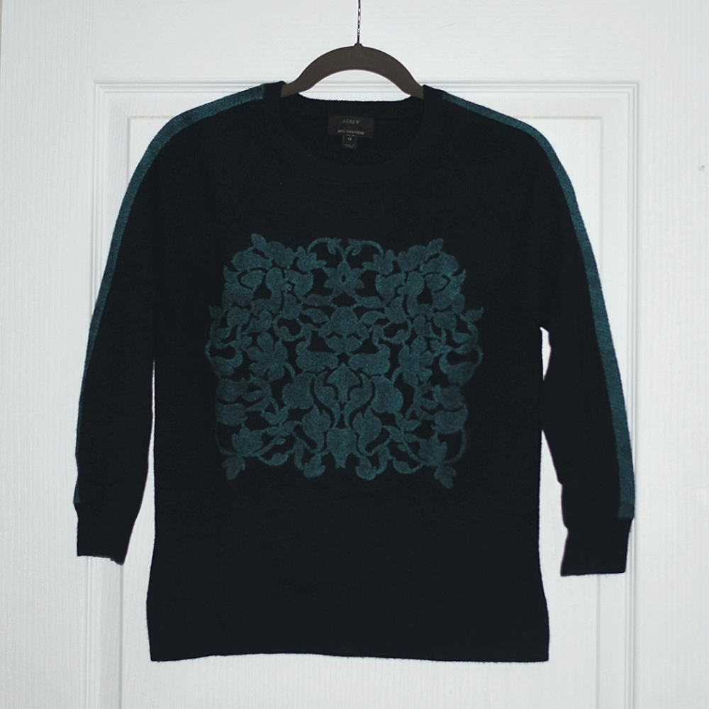 Collection J. Crew merino wool cashmere sweater